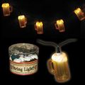 12' LED Beer Mug String Lights